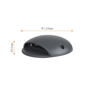 Low Profile Outdoor Path Light 7 D120MM*H33MM
