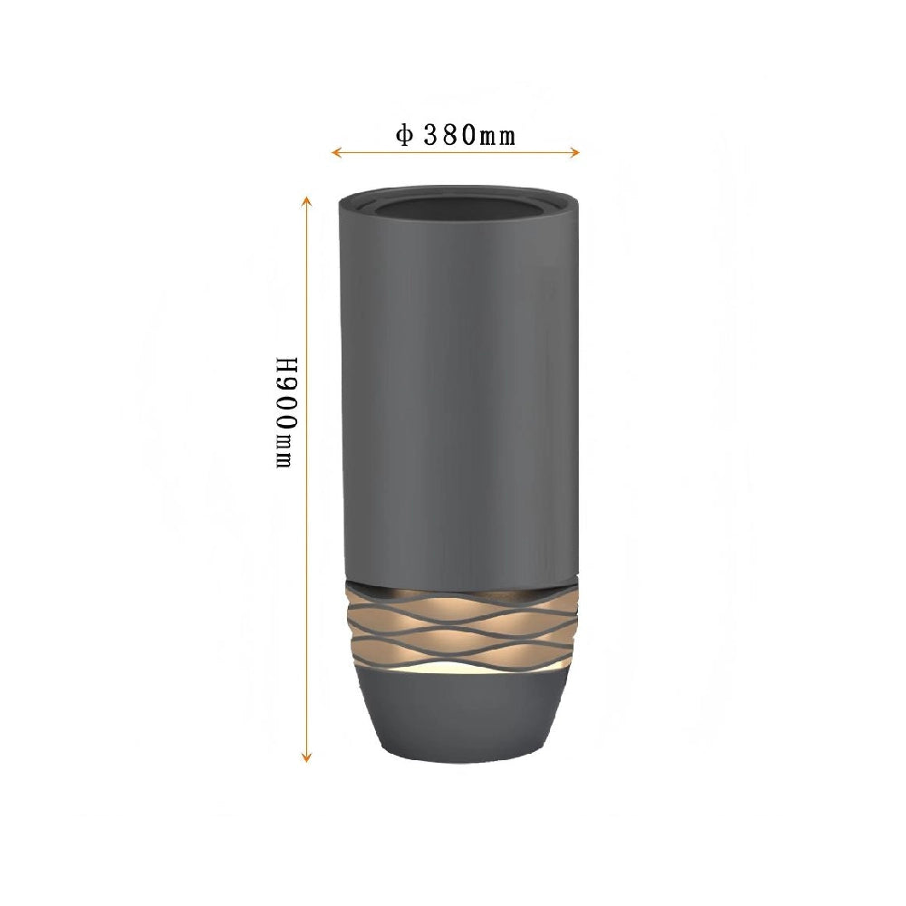 Modern Outdoor LED Lamp_Stool or Flower Pot Design 8