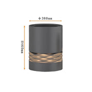 Outdoor Versatile Cylinder Low Light 10 Planter Style D380*H460MM
