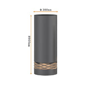 Outdoor Versatile Cylinder Low Light Planter Style D380*H900MM