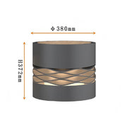 Outdoor Versatile Cylinder Low Light 15 sitting style D380*H372MM