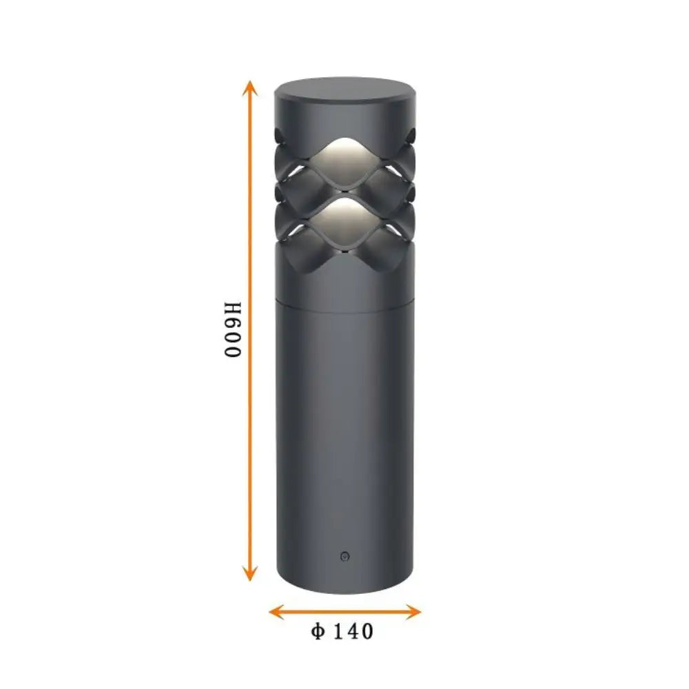 Ripple Beam Garden Light 10 D140*H600MM