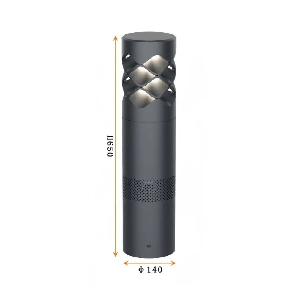 Ripple Beam Garden Light 11 D140*H650MM With Speaker