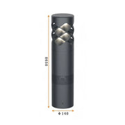 Ripple Beam Garden Light 11 D140*H650MM With Speaker