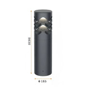 Ripple Beam Garden Light 12 D165*H63MM